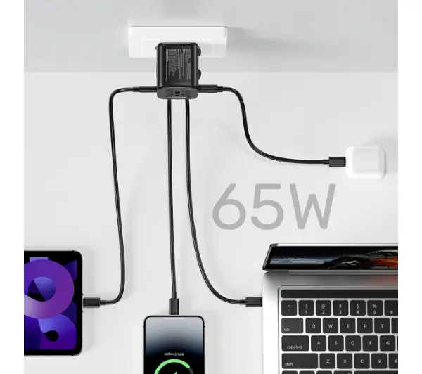 Unitek P1122ABK01 EU/US/UK/AUS PowerDelivery 65W