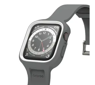 Pasek Araree Duple Pro do Watch 44/45mm Szary