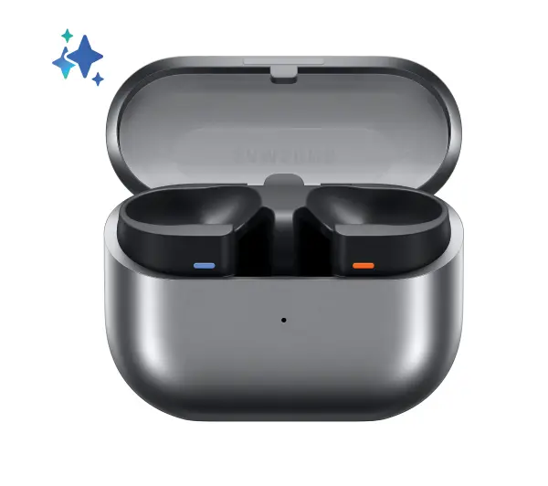 Samsung Galaxy Buds 3 Pro SM-R630NZA Dokanałowe Bluetooth 5.4 Funkcje AI Srebrny - ⚡ BESTSELLERY ⚡ - Kup na Raty - RRSO 0%
