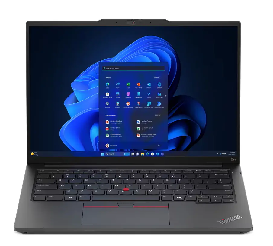 Laptop Lenovo ThinkPad E14 Gen 6 14" Ultra 7 155H 16GB RAM 512GB Dysk SSD Win11 Pro Czarny