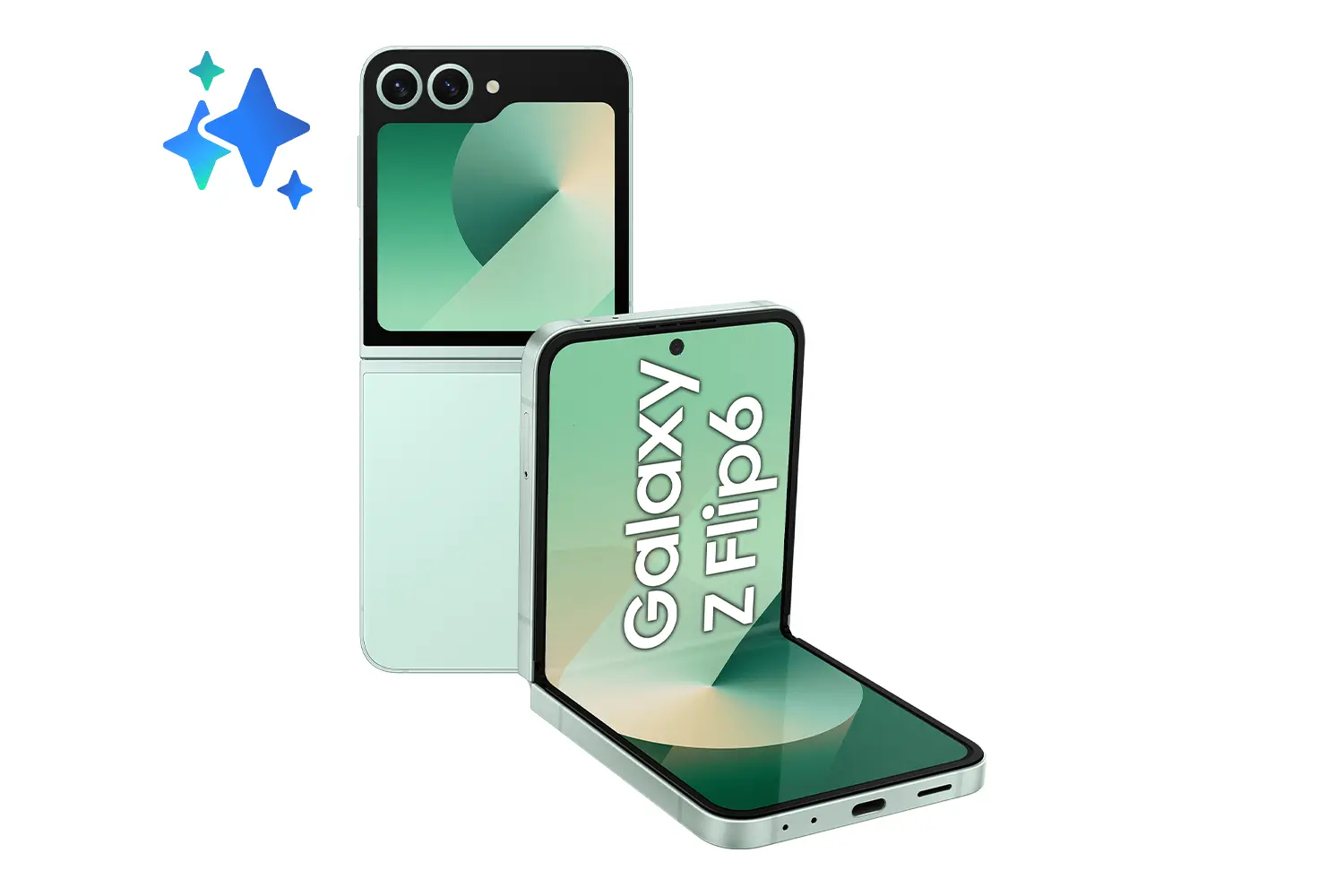 moguro Samsung Galaxy Z Flip6 ホワイト Smartfon Samsung Galaxy Z Flip 6 12/256GB 6,7