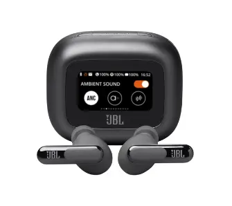 Słuchawki bezprzewodowe JBL Live Beam 3 Dokanałowe Bluetooth 5.3 Czarny