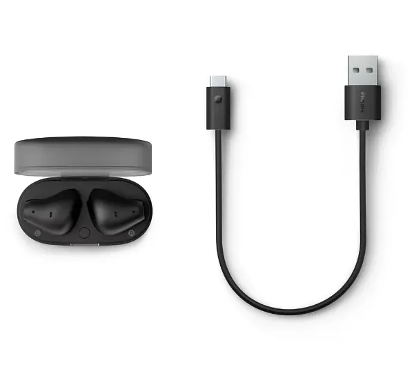 Philips TAT2139BK/00 Douszne Bluetooth 5.3 Czarny