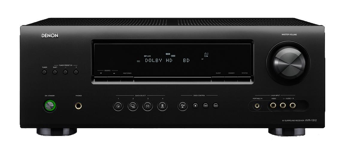 Amplituner Denon AVR-1312 (czarny)