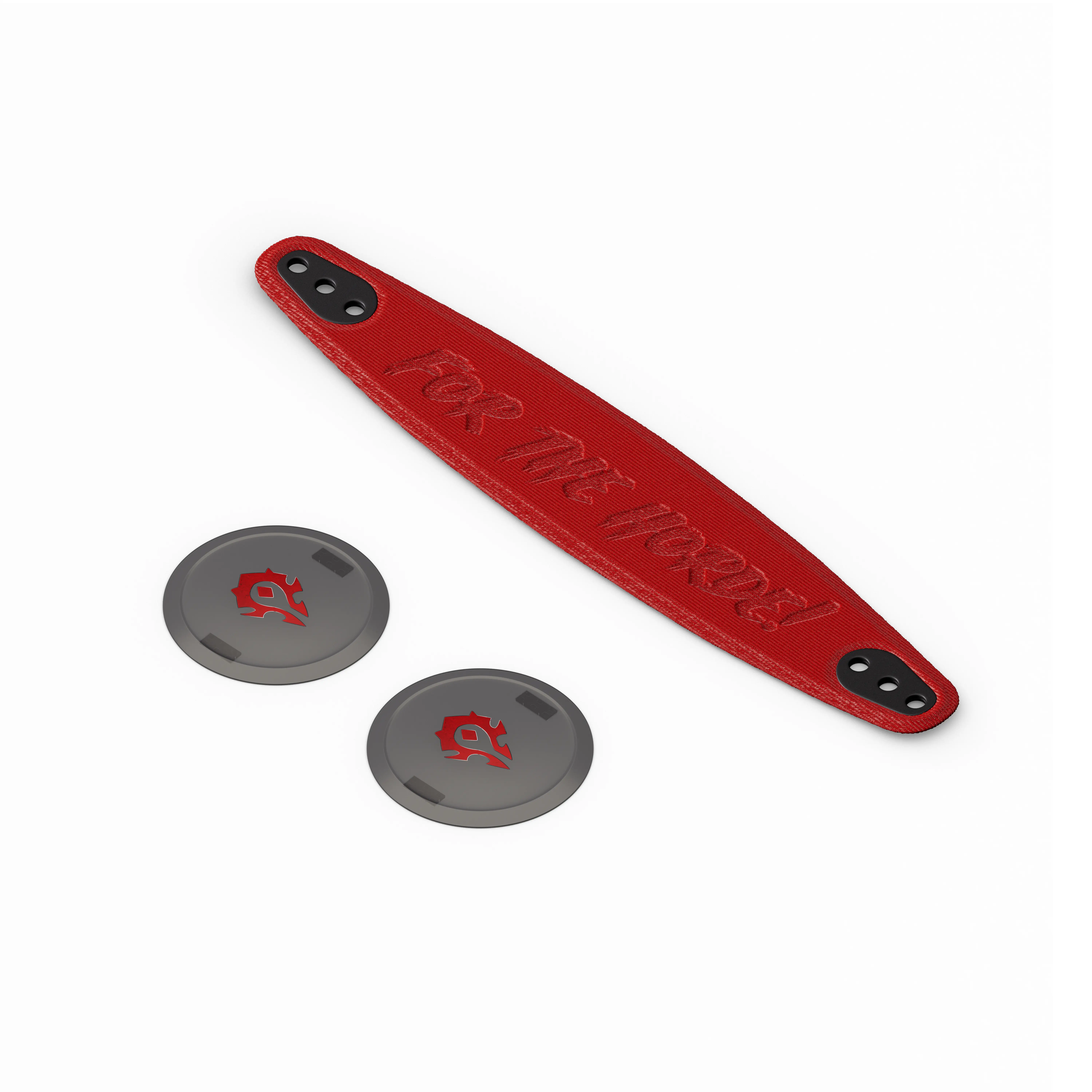 Akcesoria do słuchawek SteelSeries Arctis Nova Booster Pack WOW Horde Edition