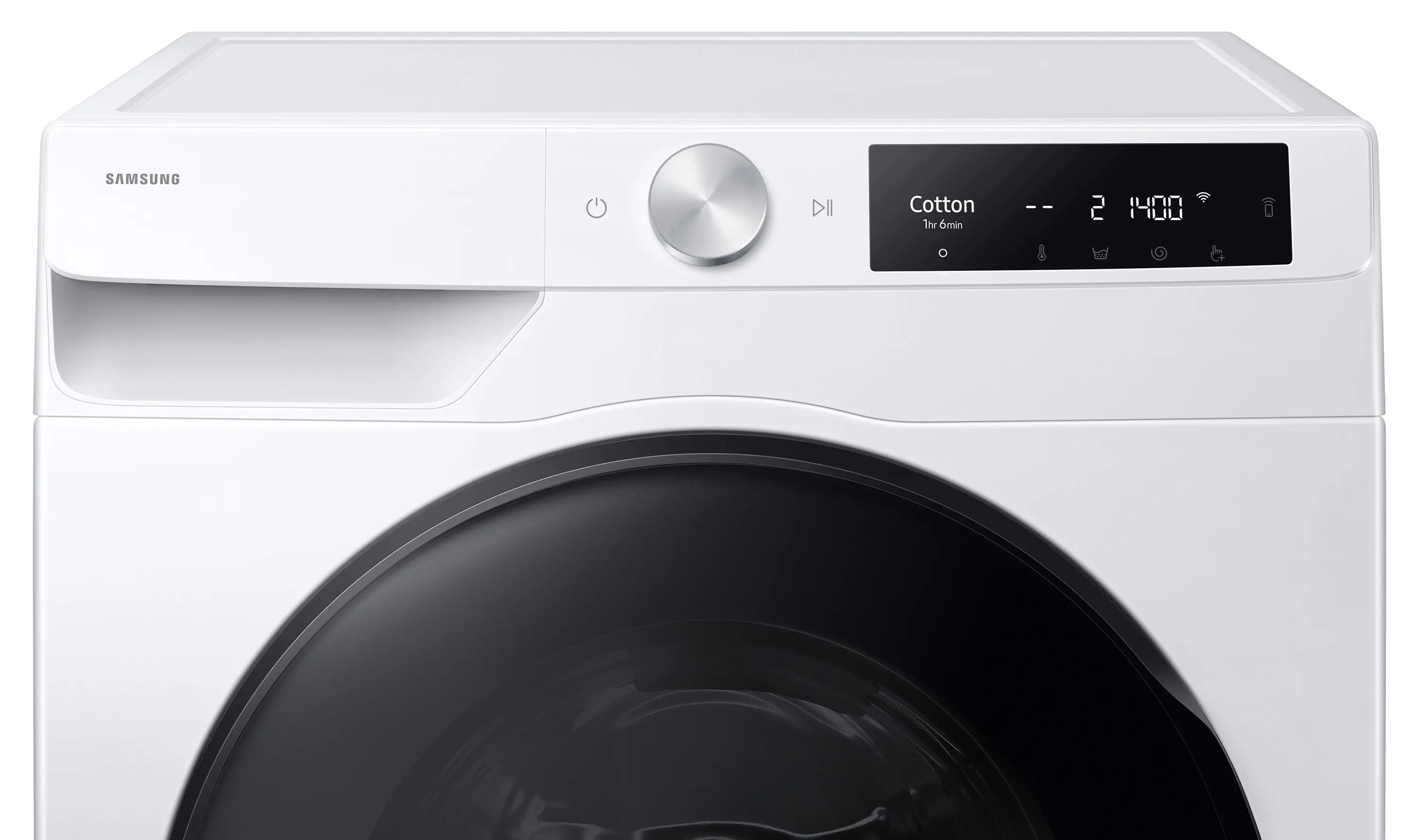 фото Прально-сушильна машина автоматична Samsung WD90DG6B85BEU4