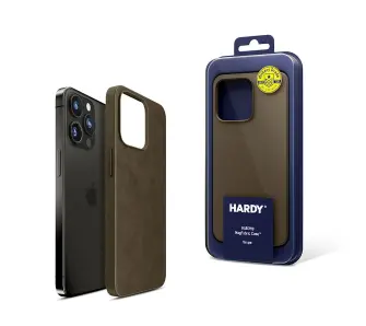 Etui 3mk Hardy MagFabric Case do iPhone 15 Pro Max Brązowy