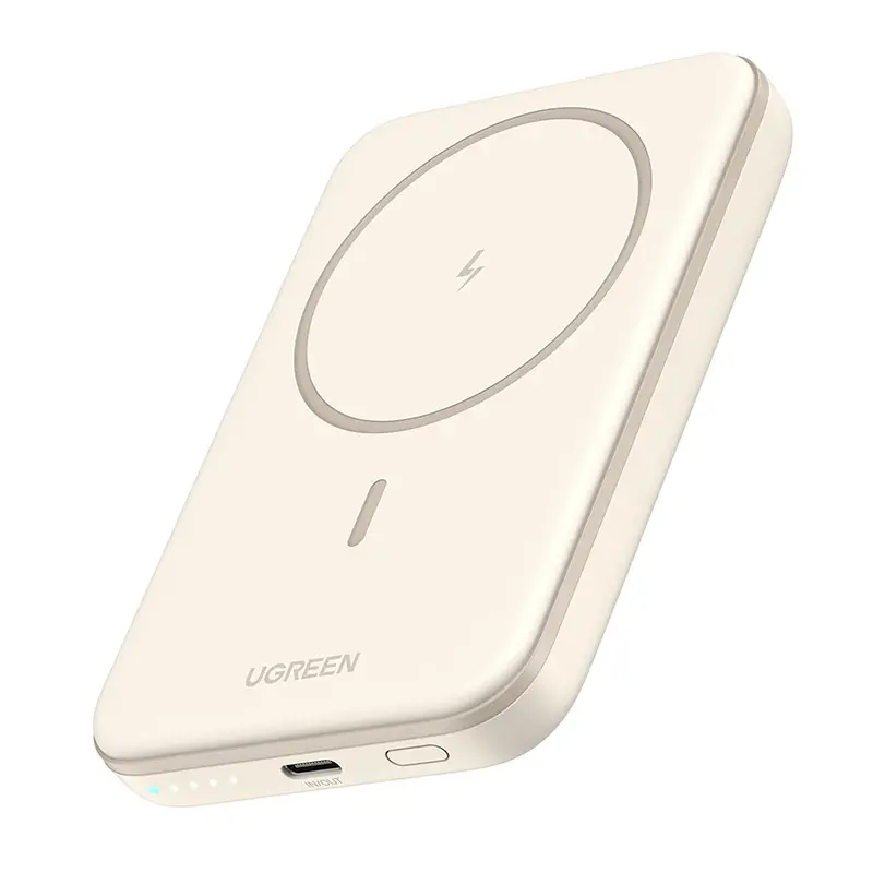 Powerbank UGREEN PB560 5000mAh MagSafe 15W Beżowy
