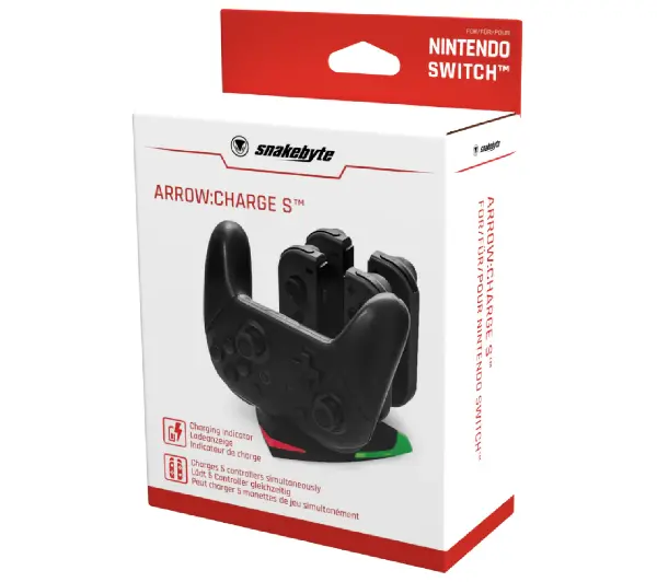Snakebyte SB916922 ARROW:CHARGE S Czarny