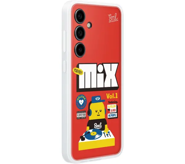 Samsung FlipSuit Case do Galaxy S24 FE Czerwony