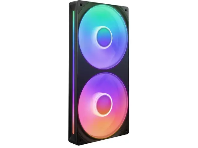 Zestaw wentylatorów NZXT F240 RGB Core 120mm 2szt. Czarny