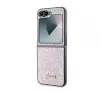 Etui Guess 4G Glitter Script GUHCZF6HGGSHP do Samsung Galaxy Z Flip6