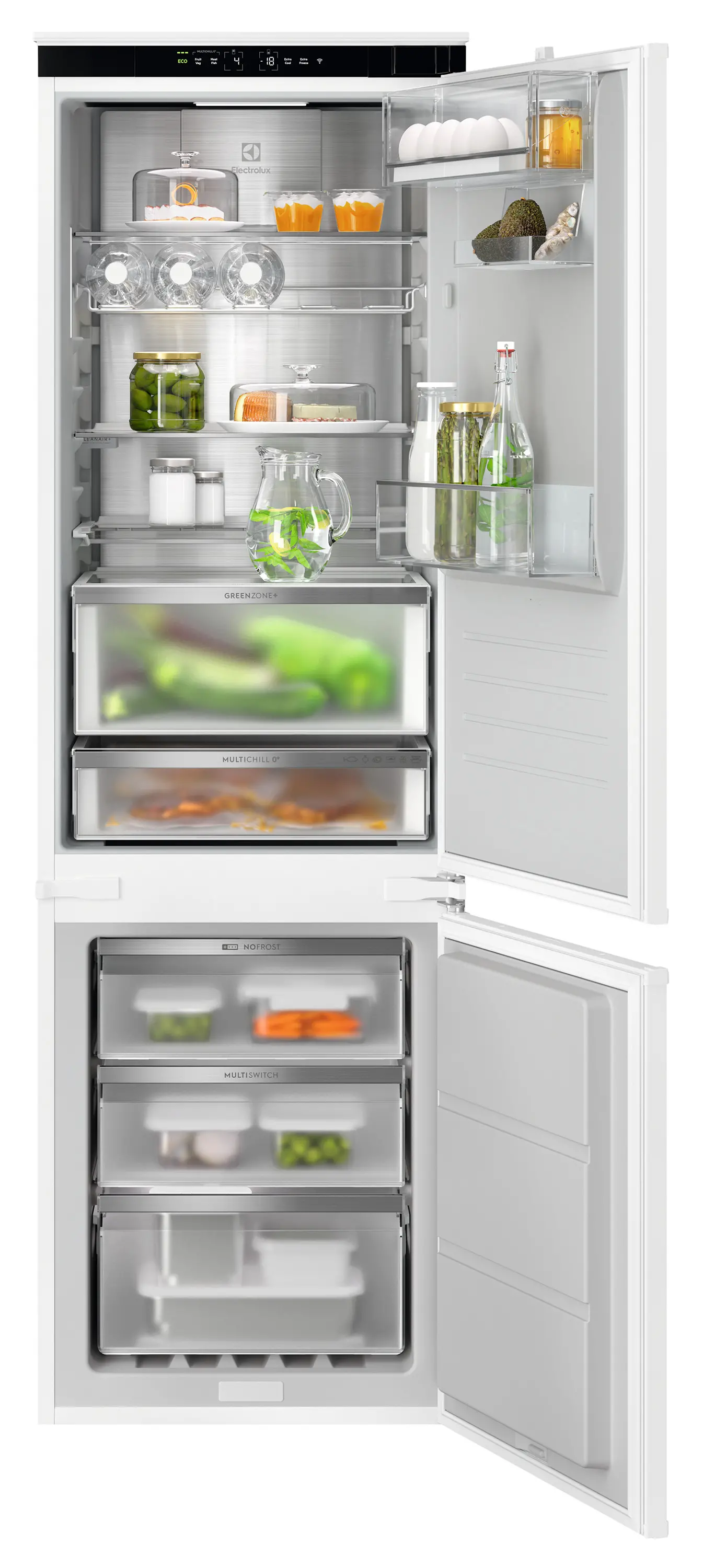 Lodówka Electrolux 900 ENV9MC18S Zamrażarka No Frost 177,2cm Komora świeżości Zdalne sterowanie