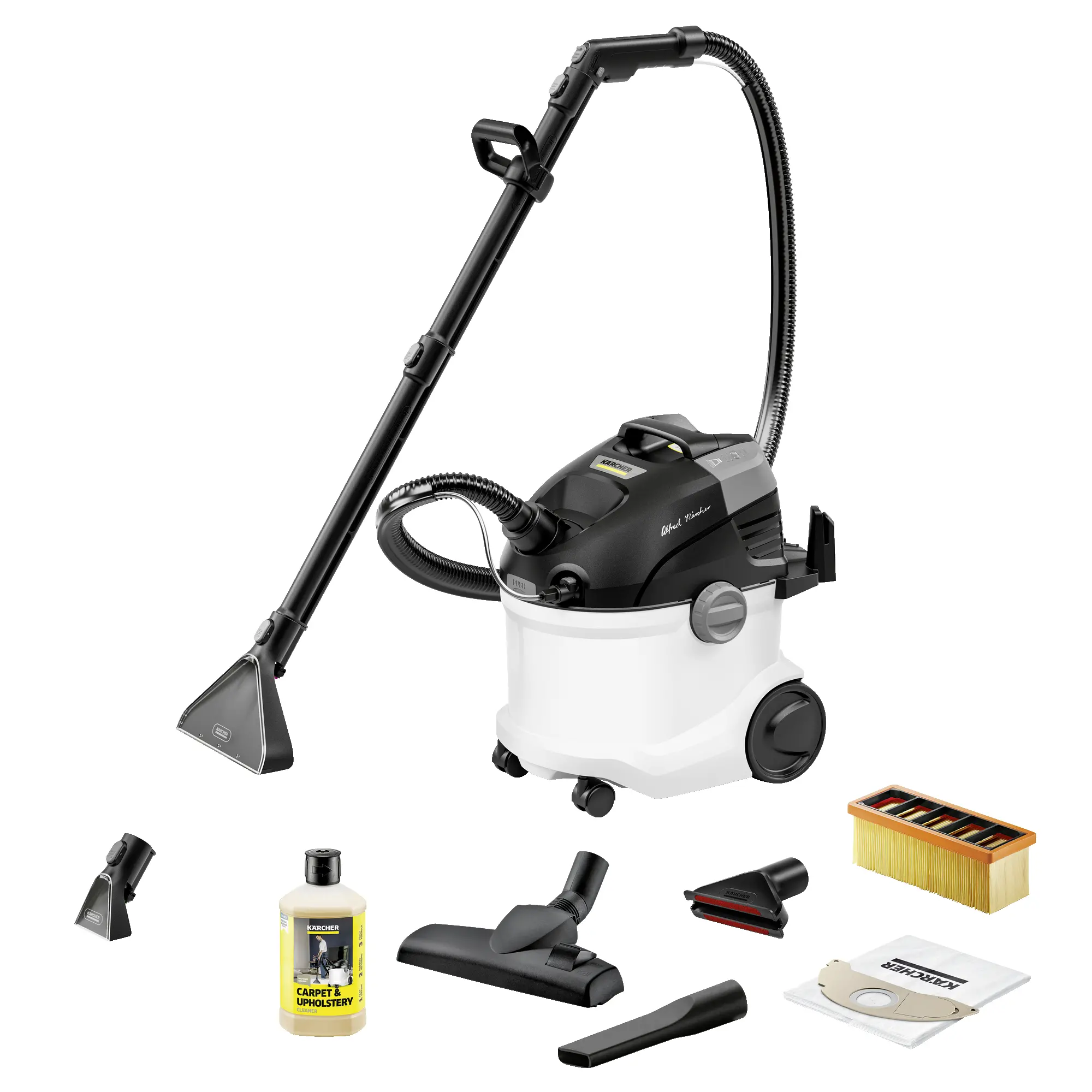 Odkurzacz Karcher SE 6 Signature Line 1.081-190.0 1000W Dysza do podłóg Ssawka do prania tapicerki