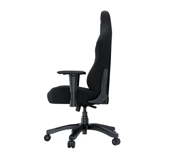 Anda Seat Luna L Gamingowy do 110kg Tkanina Czarny - Kup na Raty - RRSO 0%