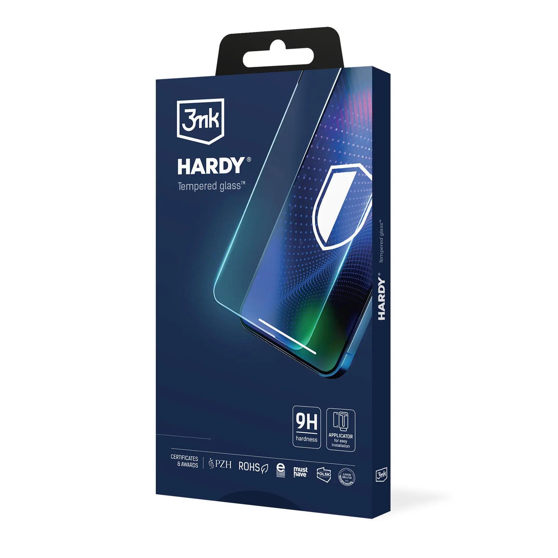 Szkło hartowane 3mk Hardy TemperedGlass z aplikatorem do iPhone 16 Plus