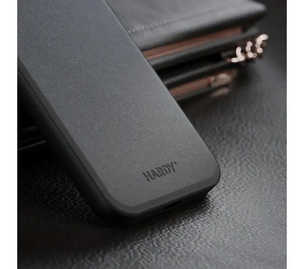 3mk Hardy Silky Leather MagCase do iPhone 16 Plus Czarny
