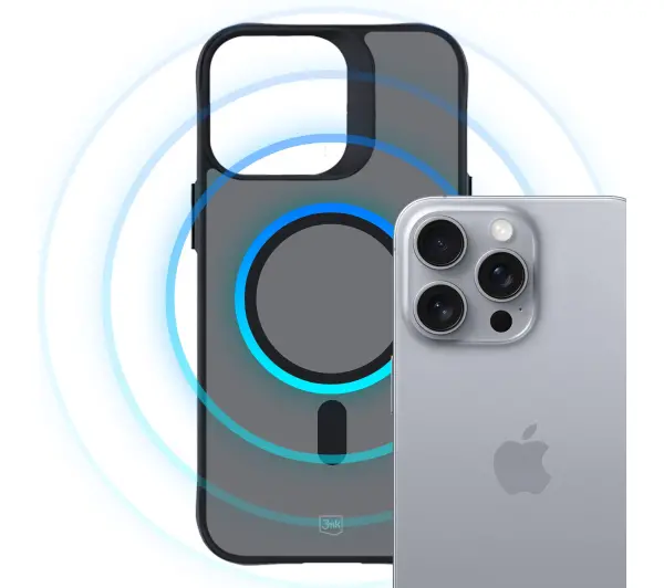 3mk Smoke MagCase do iPhone 16 Pro Max Czarny