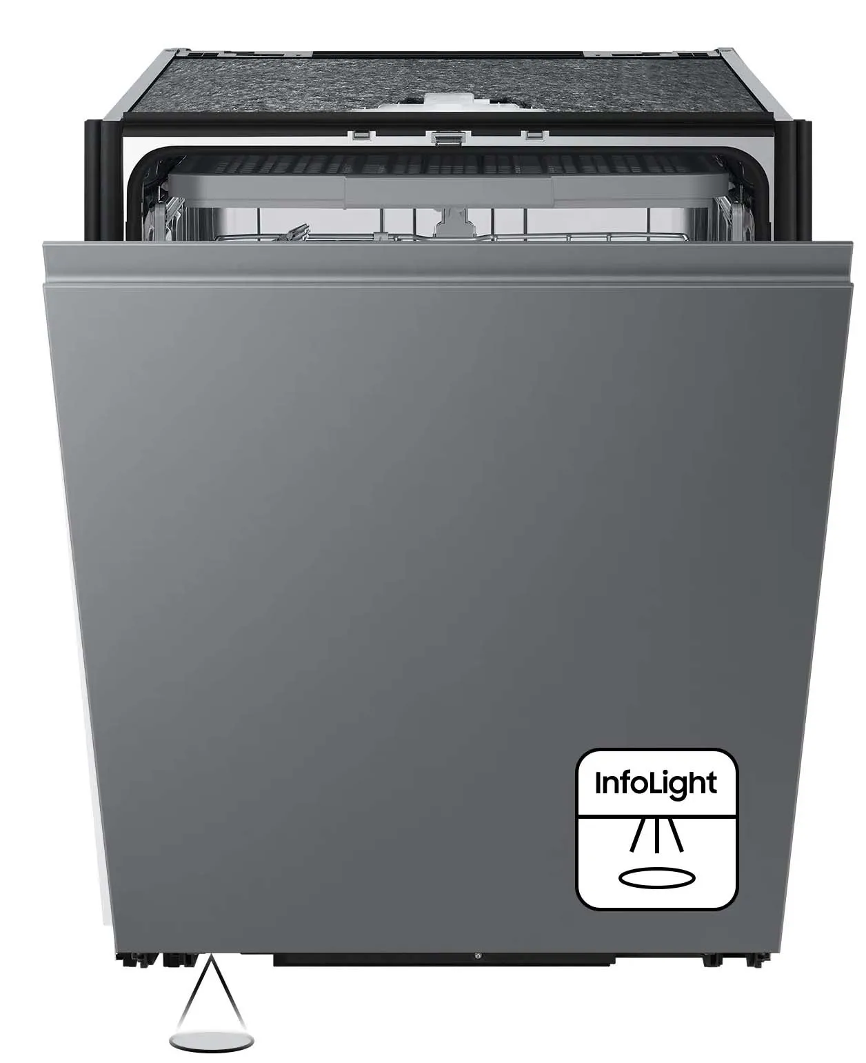 Zmywarka Samsung DW60DG750I00U1 59,5cm Funkcje AI Automatyczne otwieranie drzwi Szuflada na sztućce Zdalne sterowanie