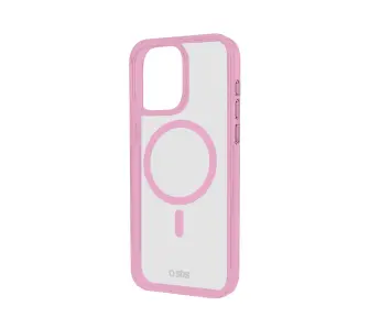 Etui SBS Mag Frame TEMAGCOLIP1661PP do iPhone 16 Pro Różowy