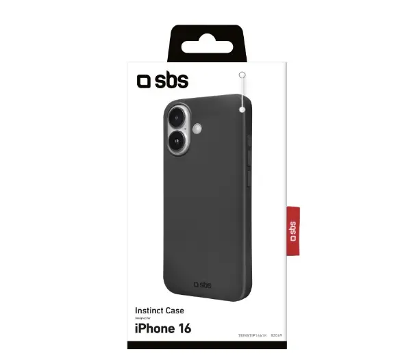 SBS Instinct do iPhone 16 Czarny
