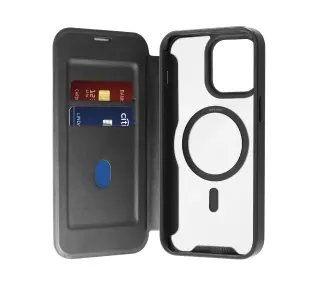 Puro Book Mag Case do iPhone 16 Pro Max Czarny - TRZECI -55%, ALBO 5-TY ZA 1ZŁ