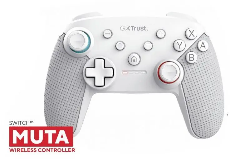 Pad Trust GXT 1246W MUTA do Nintendo Switch Bezprzewodowy Biały