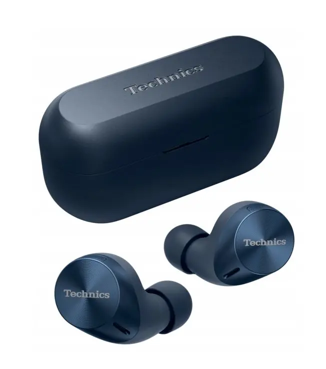 Słuchawki bezprzewodowe Technics EAH-AZ80E-A Dokanałowe Bluetooth 5.3 Niebieski