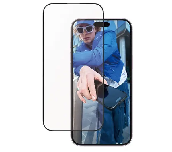 PanzerGlass Screen Protector Aluminum Frame do iPhone 16 Plus