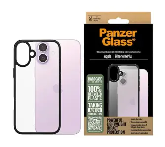 Etui PanzerGlass HardCase do iPhone 16 Plus Czarny