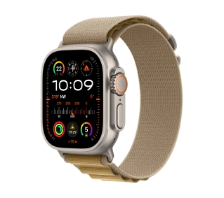 Apple Watch Ultra 2 GPS + Cellular Koperta z tytanu 49mm opaska Alpine beżowy L - Kup na Raty - RRSO 0%