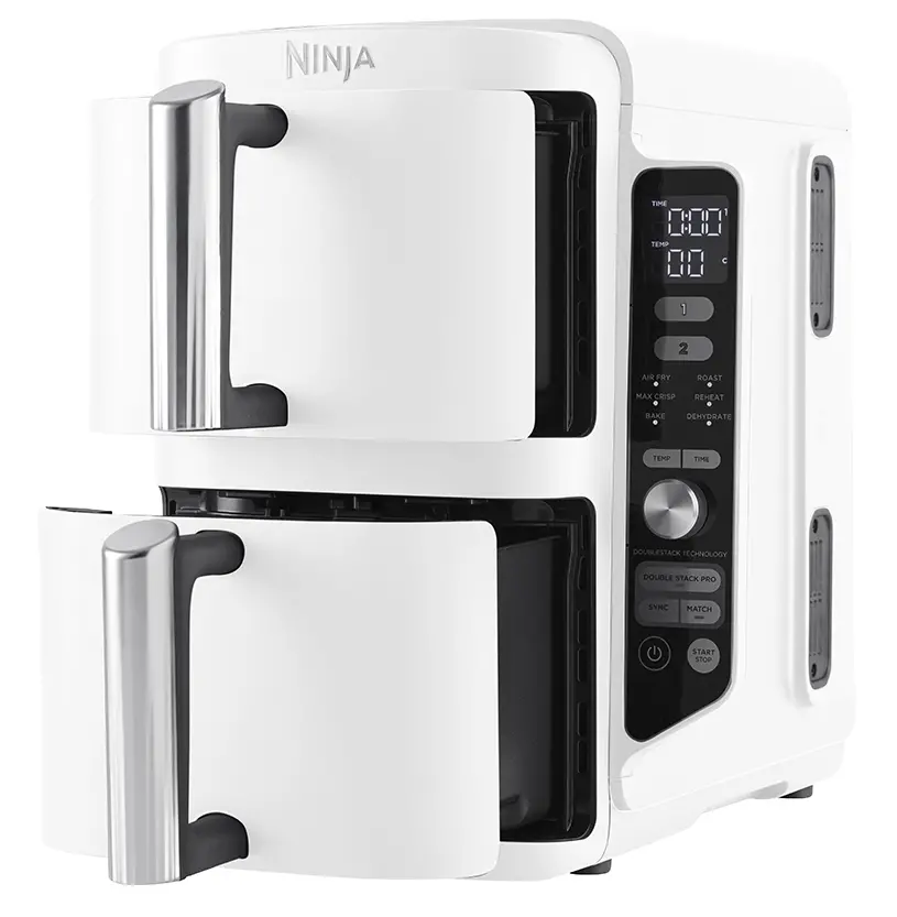 фото Мультипіч (аерофритюрниця) Ninja Double Stack XL 2-Level Air Fryer 9.5L (SL400EUWH)