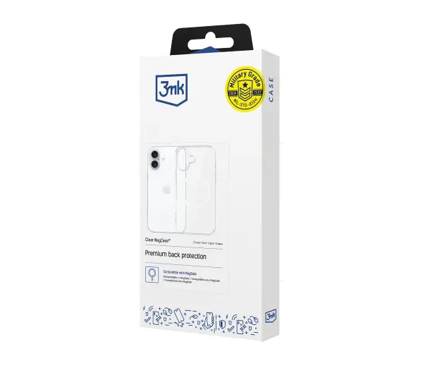 3mk Clear MagCase do iPhone 16 Przezroczysty