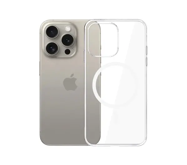 3mk Clear Magcase do iPhone 15 Pro Przezroczysty