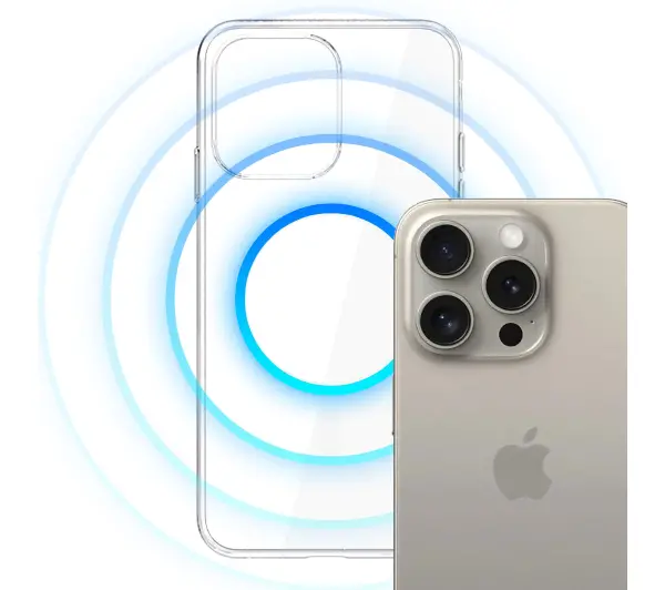 3mk Clear Magcase do iPhone 15 Pro Przezroczysty