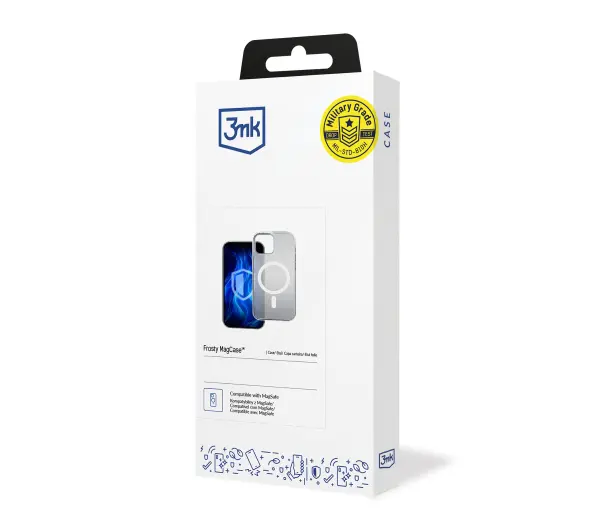 3mk Frosty Magcase do iPhone 15 Biały