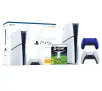 Konsola Sony PlayStation 5 Slim D Chassis (PS5) 1TB z napędem + Dodatkowy Pad Wieczorny kobalt + EA SPORTS FC 25