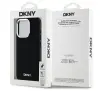 Etui DKNY Plain Logo MagSafe do iPhone 15 Pro Max Czarny