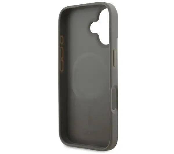 DKNY Checkered Pattern MagSafe do iPhone 16 Beżowy