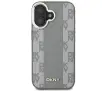 Etui DKNY Checkered Pattern MagSafe do iPhone 16 Beżowy