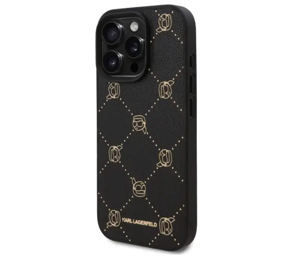 Karl Lagerfeld MagSafe Karl Head do iPhone 16 Pro Max Czarny