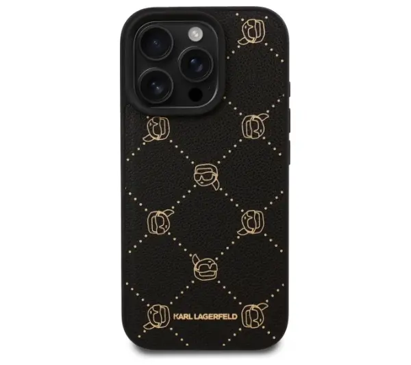 Karl Lagerfeld MagSafe Karl Head do iPhone 16 Pro Max Czarny