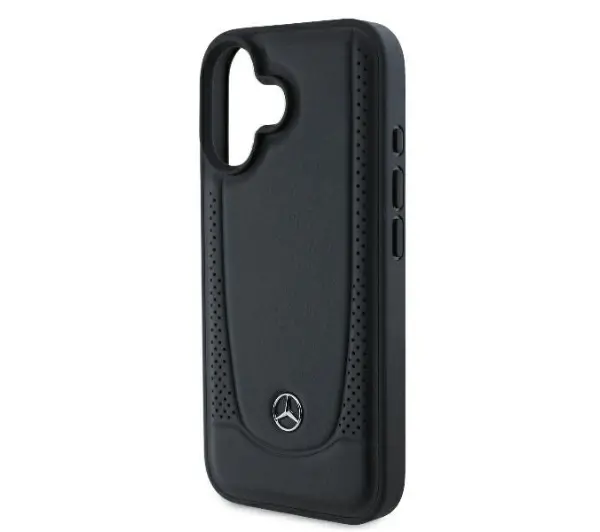 Mercedes-Benz Leather Urban do iPhone 16 Czarny