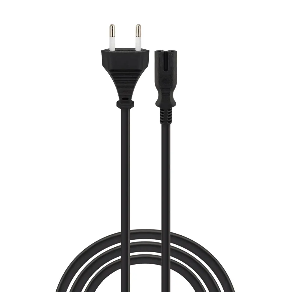 Kabel zasilający Savio CL-185 2pin 5m Czarny