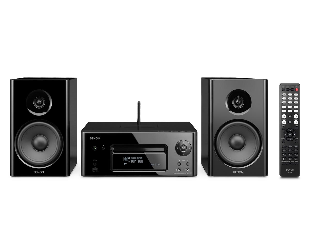 Wieża Denon CEOL Noir (RCD-N7 + SC-N7)