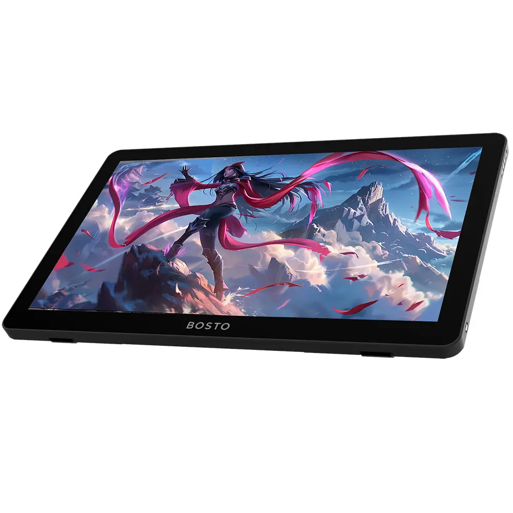 фото Графічний планшет Bosto BT-19UHDT(P) Gray