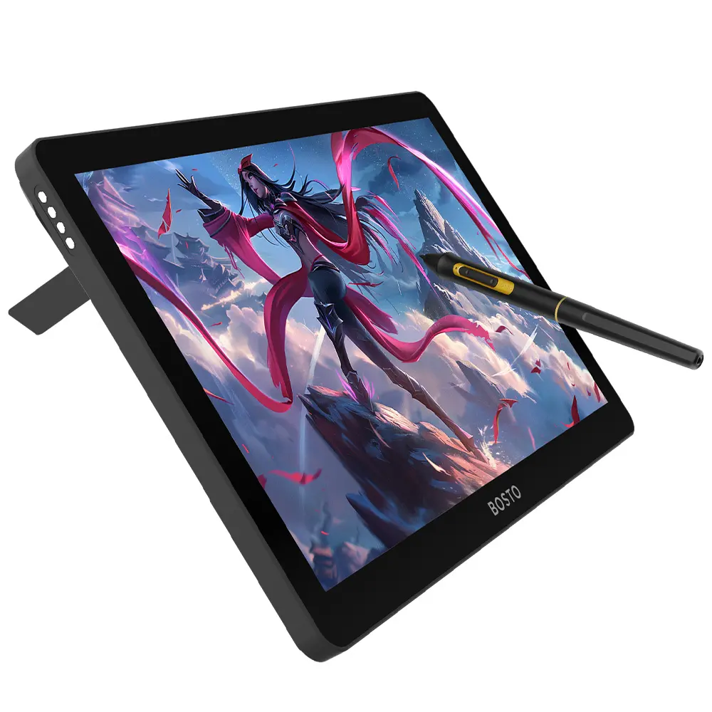 фото Графічний планшет Bosto BT-19UHDT(P) Gray