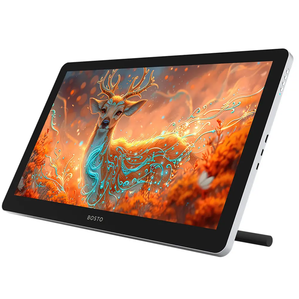 фото Графічний планшет Bosto BT-19UHDT(M) Gray