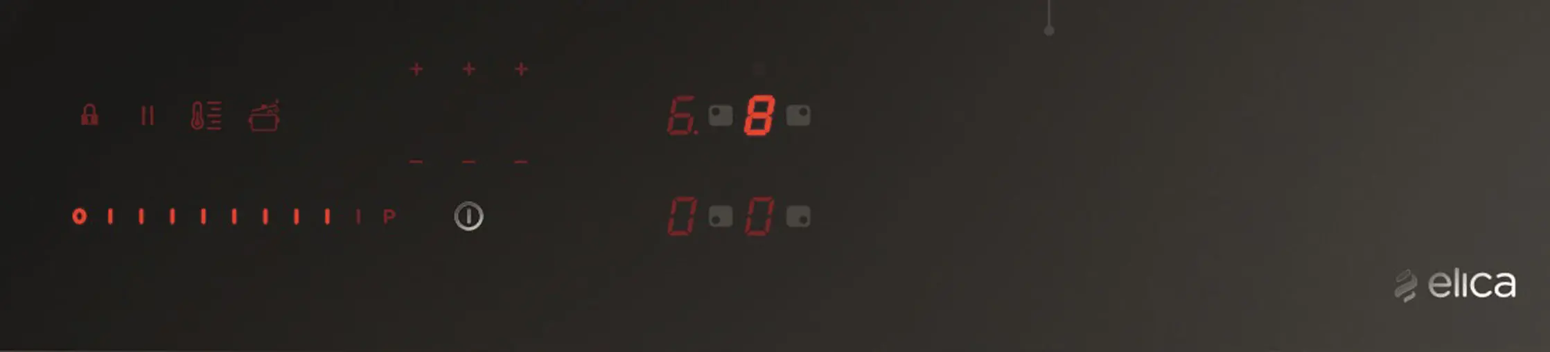 фото Індукційна варильна поверхня Elica Ratio 604 Plus BL