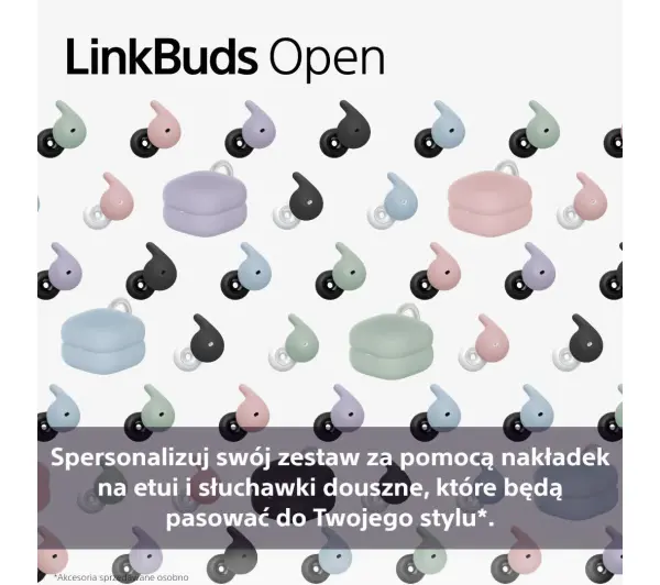 Sony Case Cover do LinkBuds Open Niebieski